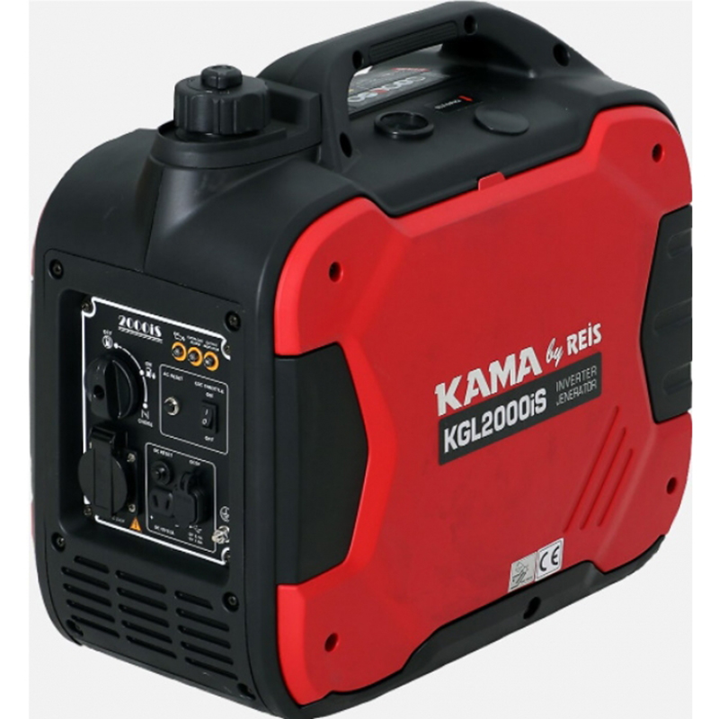 Генератор бензиновий KAMA 1 фаза (220В), 1,8кВт, (KGL-2000-IS)